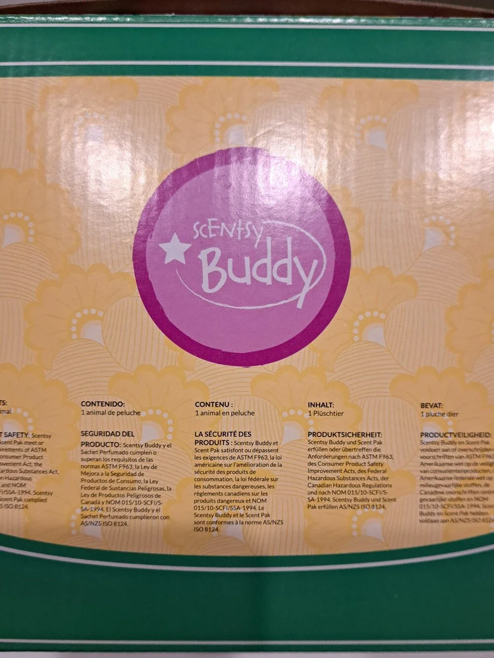 Genna The Giraffe Scentsy Buddy - New In The Box